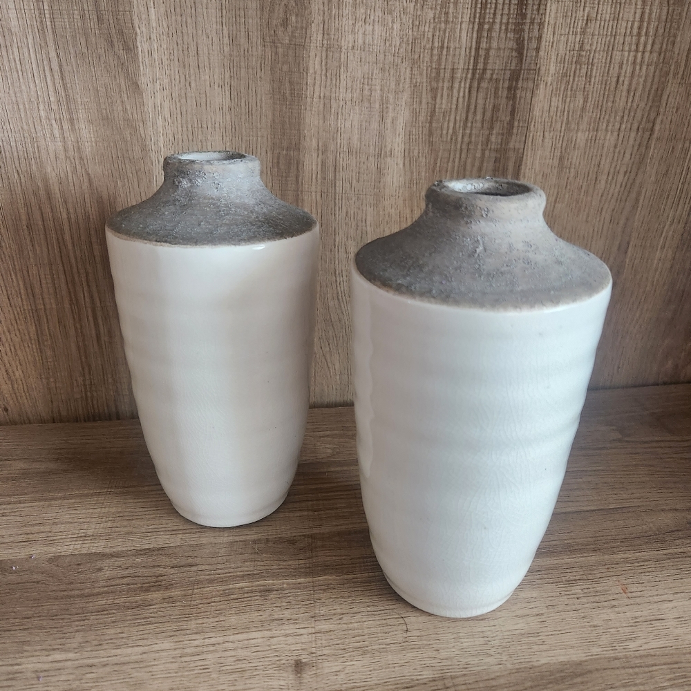 White vase